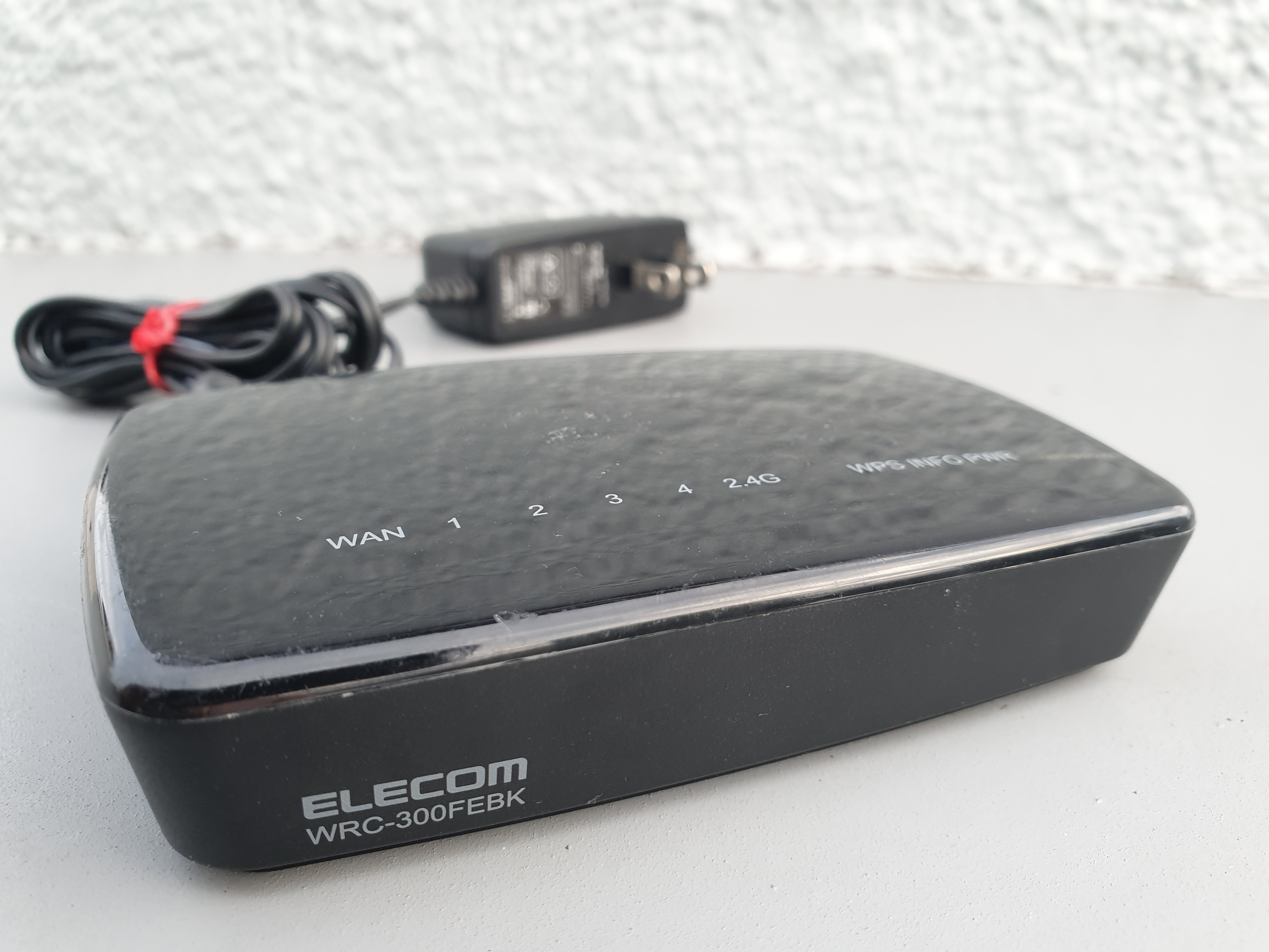 A home Wi-Fi router on a table